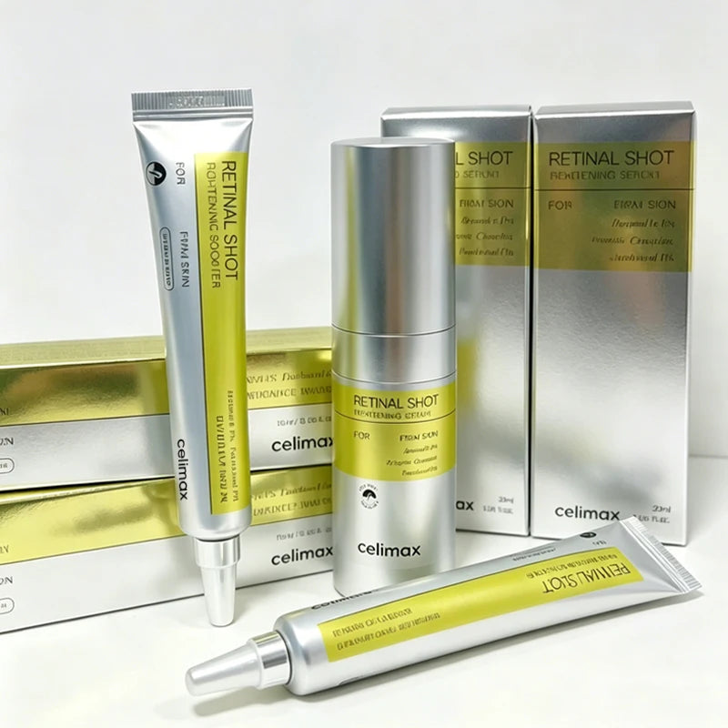 New Celimax Korean Retinol Moisturizing Essence Exfoliating Retinal Eye Cream Face Serum Shrinks Pores Beauty Skin Care Products