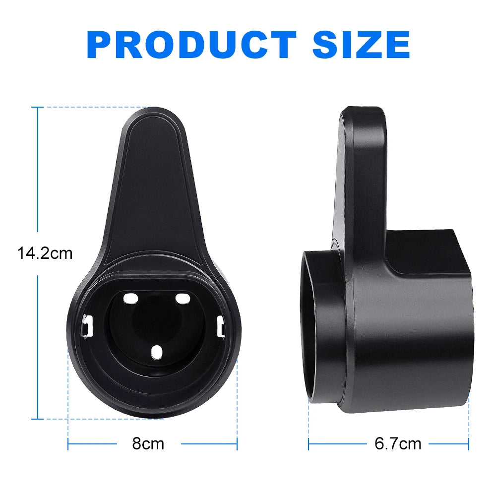 IPENGEN Electric Car Vehicle Charging Organizer Socket Type2 Type1 GBT For Tesla EV Charger Cable Holder Plug Wall Mount Bracket