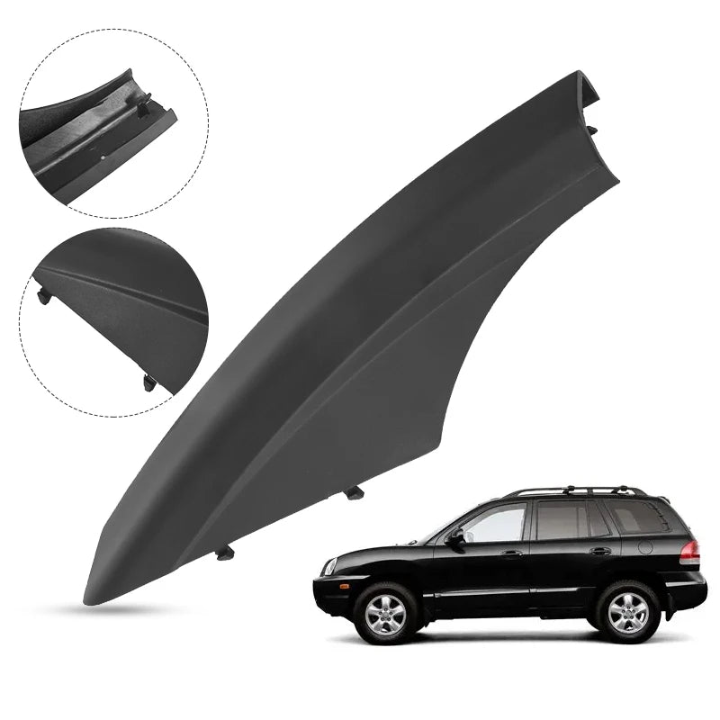 1/2/4pcs Car Roof Rack Cover Luggage Bar Rail End Shell For Hyundai Santa Fe Santafe 2002 2003 2004 2005 2006 Roof Rack Cover