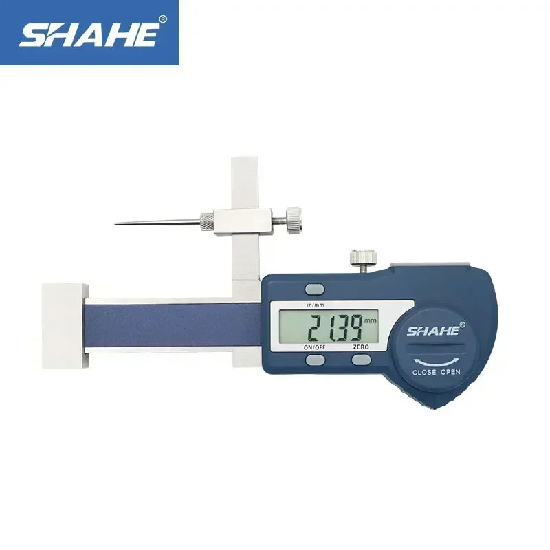 SHAHE Stainless Steel Plane Gap Ruler ±15/±20mm for Measure The Difference Between Two Planes, Convex / Concave Surfaces
