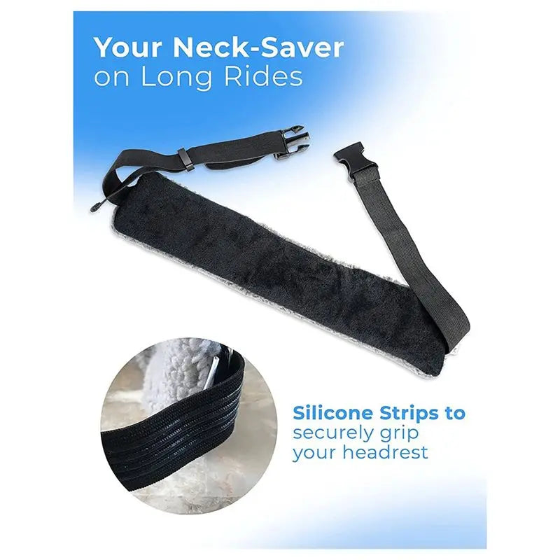 D9-Travel Pillow Alternative Adjustable Support Belt Compact And Comfortable Neck Support Belt For Airplane And Car