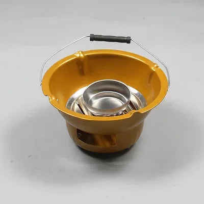 Japanese Style Charcoal Barbecue Grill Thickening Small Stove Home Outdoor Mini BBQ Mud Roast Meat Charbroiler Tool
