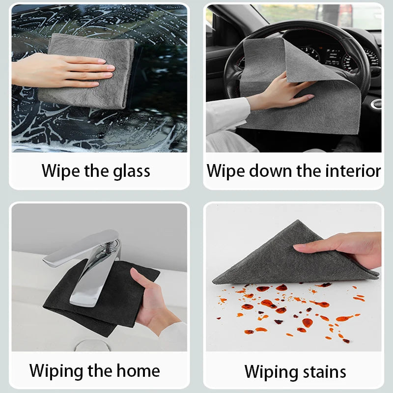SEAMETAL Car Wash Microfiber Towel Super Absorbent Car Cleaning Detailing Cloth Auto Care Drying Towels for Car Wash Accessories