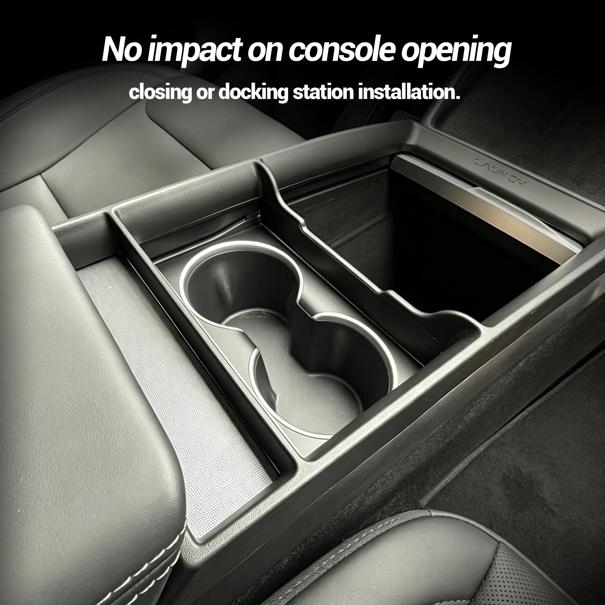 For Tesla Model 3/Y/YL Highland Juniper 2026 Center Armrest Storage Box Tray Console Organizer Box Accessories