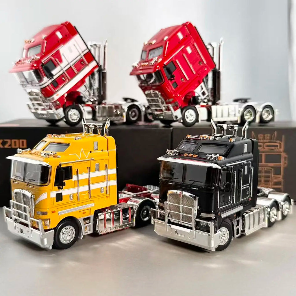 MJ Diecast Alloy 1:64 Australia Trailer Truck Head Kenworth K200 Prime Mover TractionTransporter Vehicle Truck Model Metal Toy