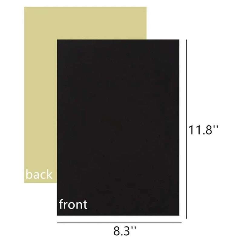 10 Pcs Self-Adhesive Felt Sheets Sticky Back Felt Sheets with Adhesive Backing