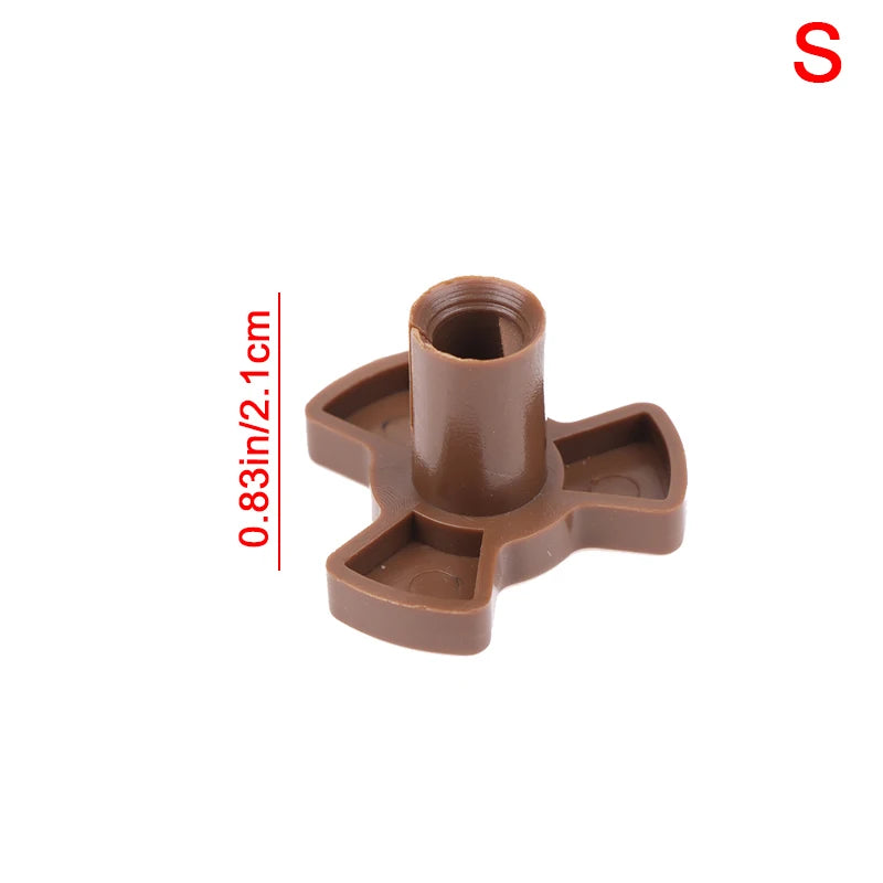 Universal Turntable Coupler Microwave Oven Turntable Roller Guide Support Coupler Tray Shaft Microwave Turntable Shaft