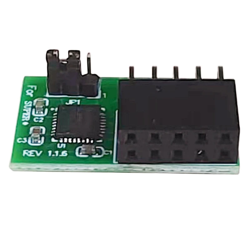 For -AOM-TPM-9670V-S Vertical TPM 2.0 9-Pin-A09G