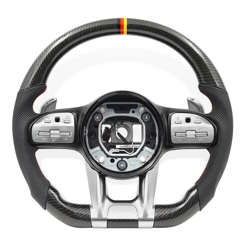Modify Carbon Car Steering Wheel Assembly for Mercedes-Benz AMG W190 W205 W166 W167 W177 W217 W222 W223 W257 W292 W463 W464 C205