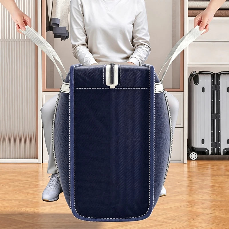 Large Capacity Moving Bags Packing Bags Thick Sturdy Durable Waterproof Moisture-Proof Woven Bags Super Large Quilt Storage Bags
