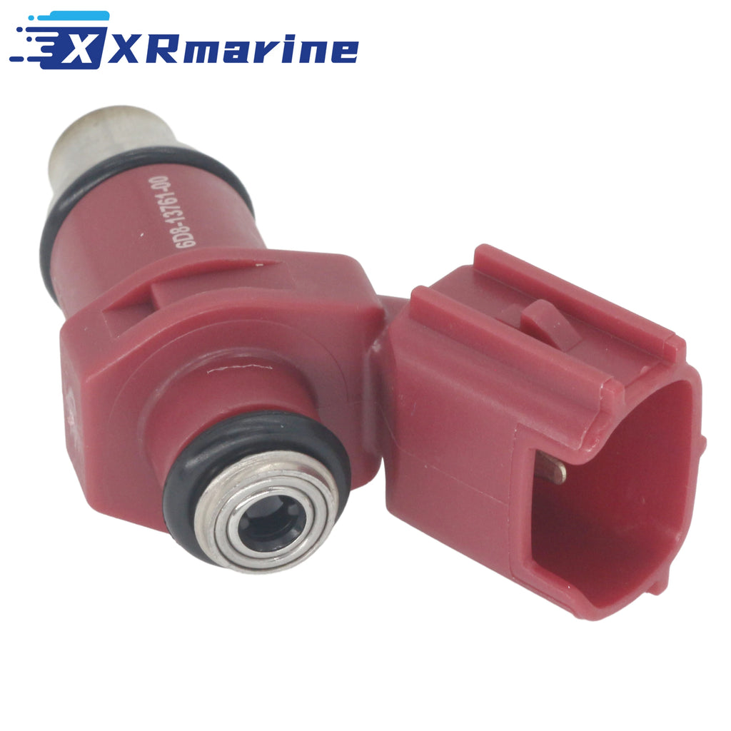 4 Pcs Fuel Injectors 10 Holes 6D8-13761-00 for Yamaha 4 Stroke F 75 80 90 100 HP Outboard Engine 6D8-13761-00-00 6D8-13761
