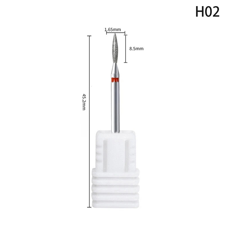 Hot Sale New Nail Drill Bit Mill Cutter All For Manicure Machine Bit Tools Accessories Cuticle Clean For Removing Nail Gel