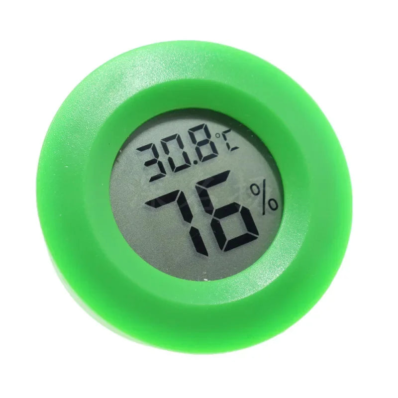 Outdoor Sports Thermometer, Reptile Electronic Hygrometer, Round Hygrometer, Camping Equipment Tool Accessories, Outdoor Gadget