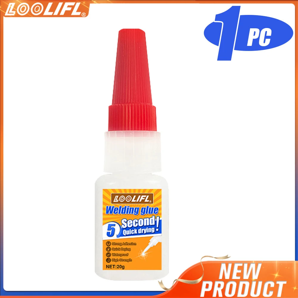 LOOLIFL OIL-BASED WELDING GLUE SUPER EXTRA STRENGTH GLUE FOR PLASTIC AND METAL WELDING WOOD METAL GLASS CERAMICS JEWELRY REPAIR GLUE MULTIFUNCTIONAL OIL-BASED PRIMARY GLUE.