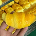 Slow Rising Croissant Squishy Squeeze Fidget Toy Soft Anti-Anxiety Stress Relief Sensory Toy Decompression Plaything
