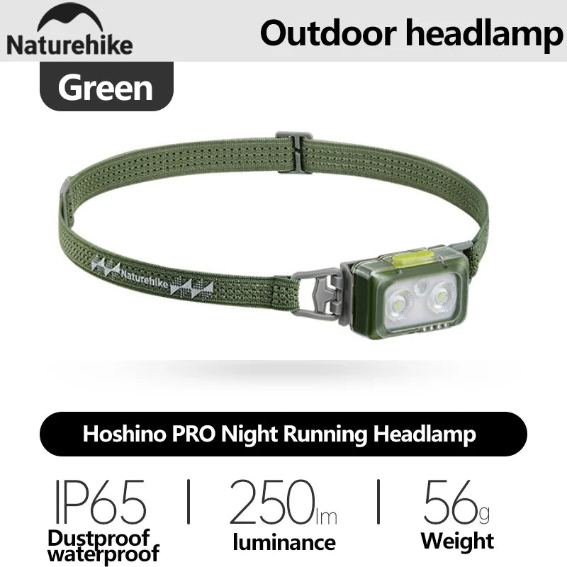 Naturehike Ultra-light waterproof and drop-resistant adjustable headlamp outdoor cycling fishing night running camping headlamp