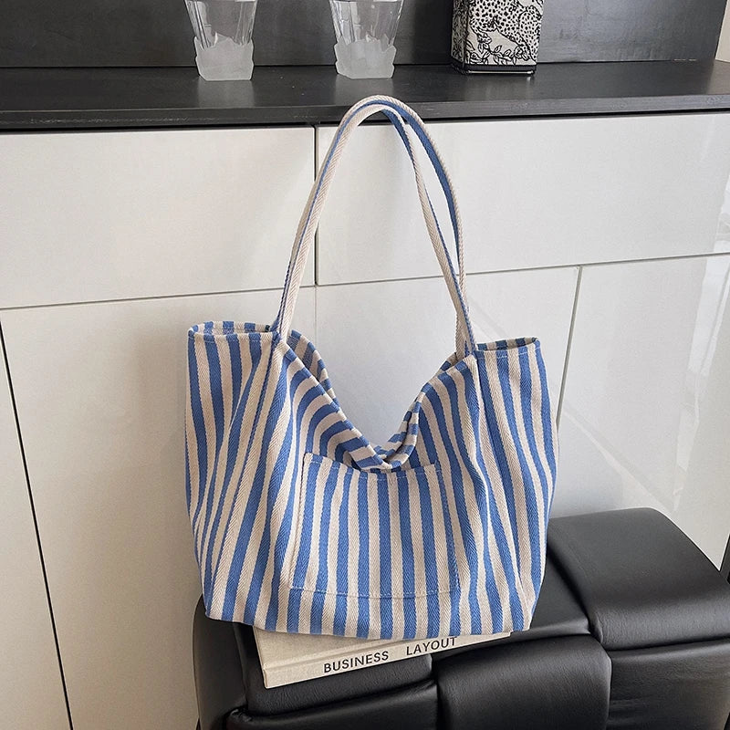 Canvas Lightweight Tote Bag Fashionable Women's Shoulder Bag 2026 New Hot Selling Large Capacity Versatile Handbag Bolso Mujer