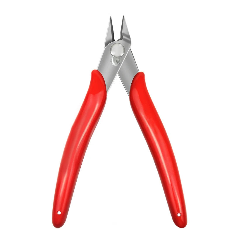 170 Wire Cutter Cutting Pliers Practical Wire and Cable Cutting Flat-nose Pliers DIY Trimmer Bevel Cutter Cable Nipper Hand Tool