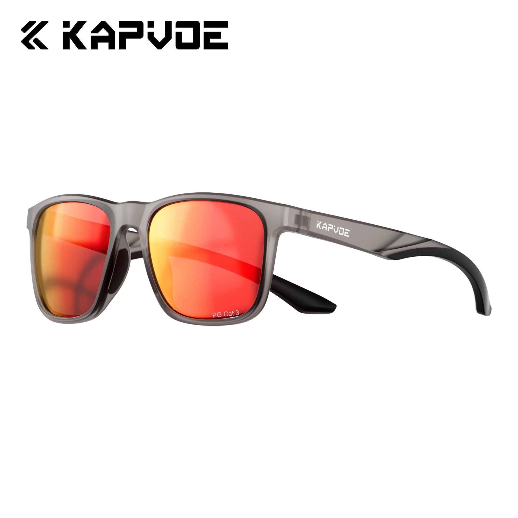 KAPVOE HD UV400 Polarized Sports Sunglasses Outdoor Sun Protection Eyewear Cycling Fishing Driving and Casual Stylish Sunglasses