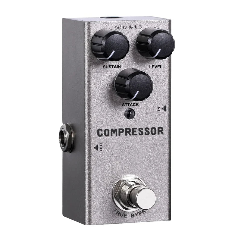 Compressor Pedal Electric Guitar Effect Pedals Mini Single Type DC 9V True Bypass Adjustable by Know