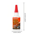 QIFENGHE 20ML Shoe Repair Adhesive, Waterproof Strong Glue for Sneakers Boots, Professional Shoe Repair Glue