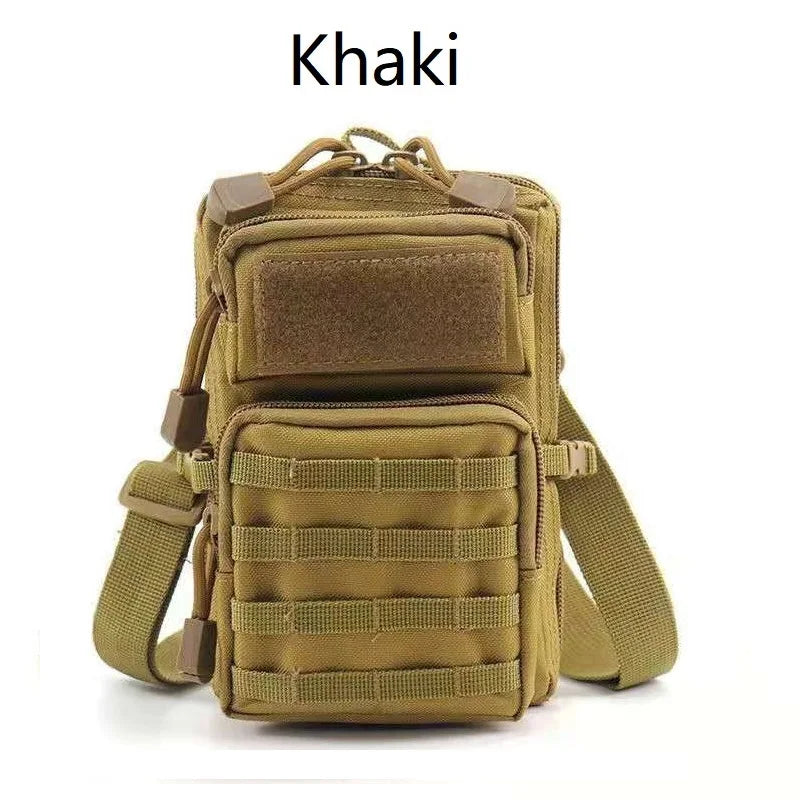 Multipurpose Waterproof Outdoor Tactical Molle Waist Bag Hiking Travelling Sling Backpack Waist Packs Shoulder Bag Pouch