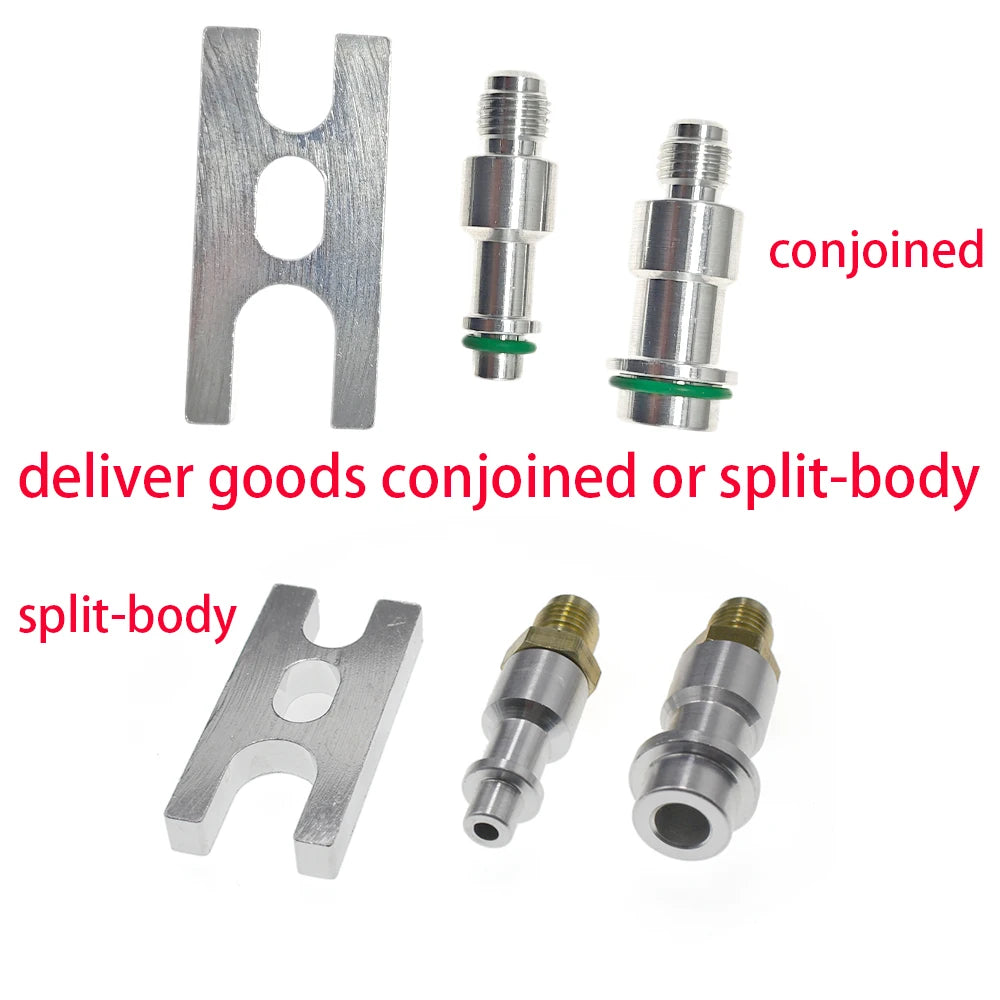 Car Air Conditioner Leak Test Plug Stopper Refrigeration Hose Connector Auto A/CPipe Leak Detection Maintainance Tools