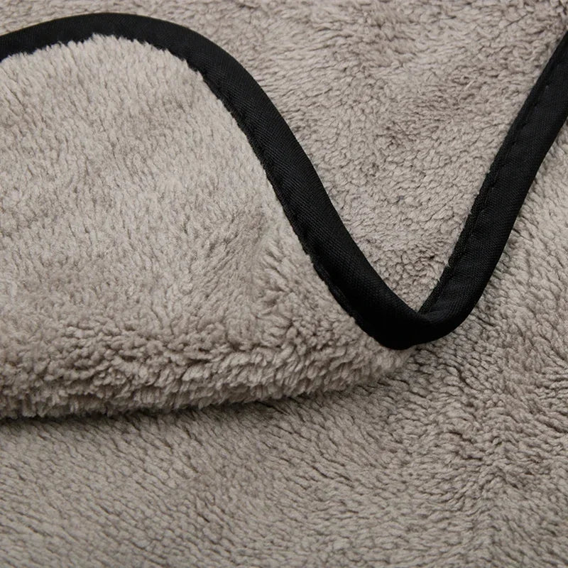 Microfiber Car Wash Towel High Water Absorption Fast Drying Soft Cleaning Cloth Auto Detailing Towel 75x35 / 60x40cm