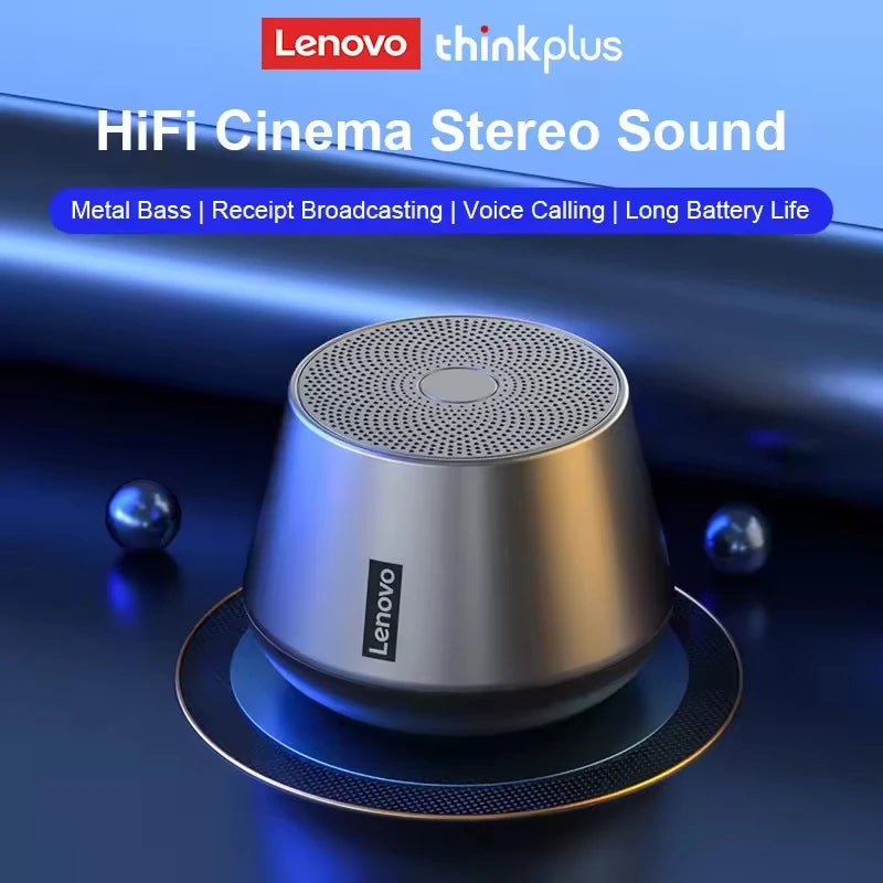 Original Lenovo K3 Pro Bluetooth 5.3 Speaker Big Audio With Deep Bass Sound Outdoor Soundbox Music Portable Camping Loudspeaker