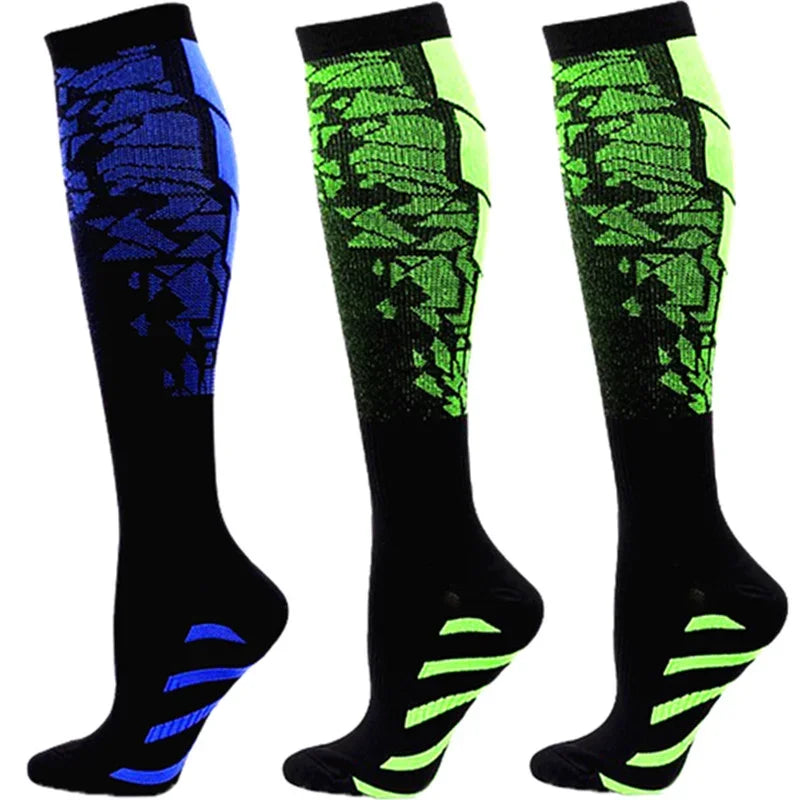 Compression Socks Running Football Sports Medical Nursing Socks for Flight Travel Pregnancy Edema Diabetes Varicose Veins Socks