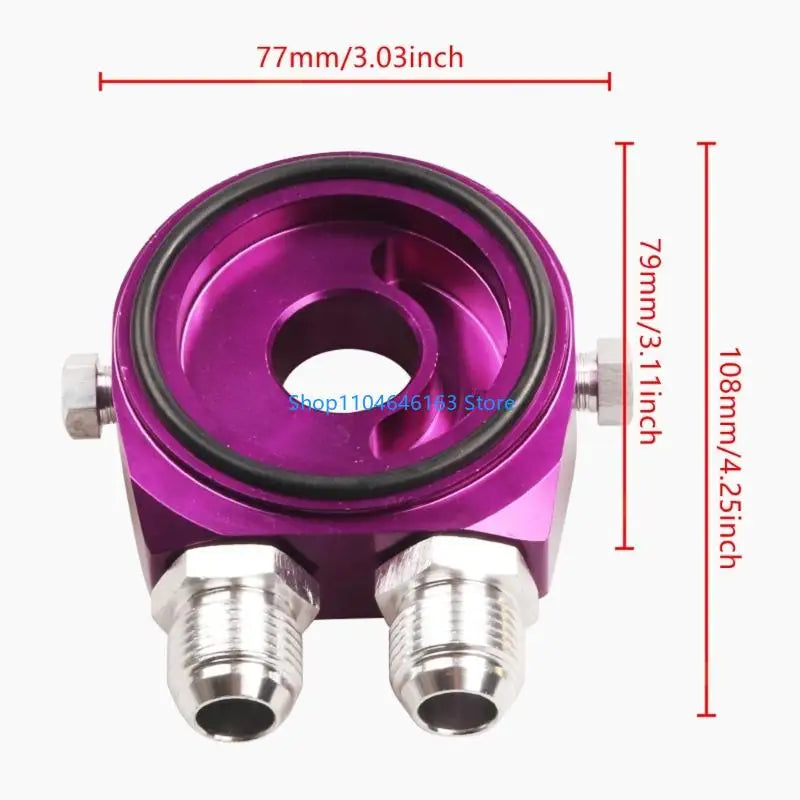 High Pressure Hydraulic Adapters Block Metal Adapters for Oil Gauges Installation