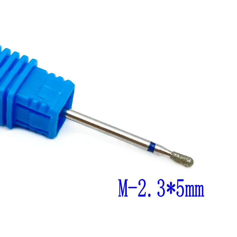 1 Pcs Diamond Nail Drill Bit for Manicure Nail Drill Manicure Machine Bit Accessories Cuticle Clean Mill Cutters Removing Gel