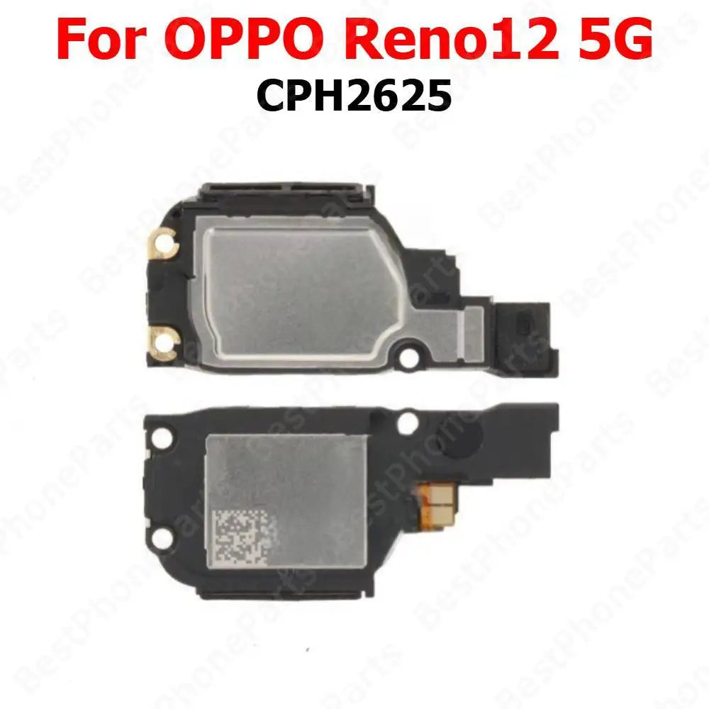 Loudspeaker For OPPO Reno12 F 12F 4G Reno 12 Pro 12Pro 5G Buzzer Ringer Bottom Loud Speaker Sound Module Mobile Phone Parts