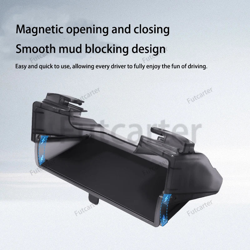 For Tesla Model3 Y Juniper 2025 central control screen Hidden Magnetic opening closing storage box tissue box storage accessorie
