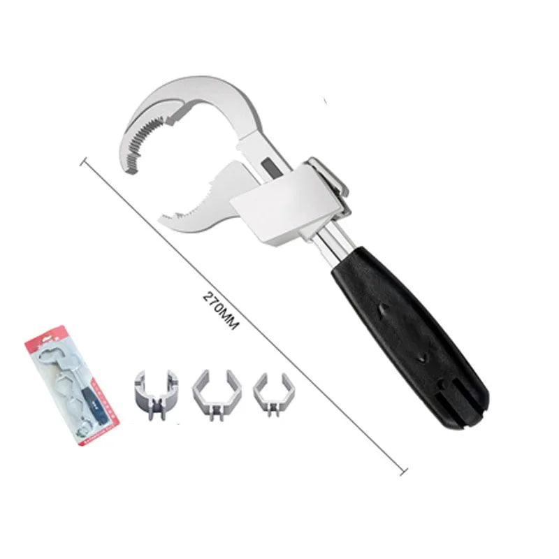 Universal Adjustable Sink bathroom Wrench multipurpose sink spanner home Plumbing bathroom Repair Hand installation Tool