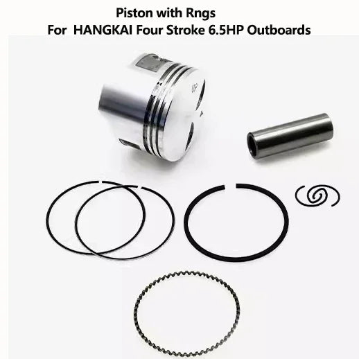 HANGKAI Outboards Original Parts for Hangkai 4-stroke 6.5 HP Outboard Parts Boat Engine Propeller Spark Plug Crankshaft Gear