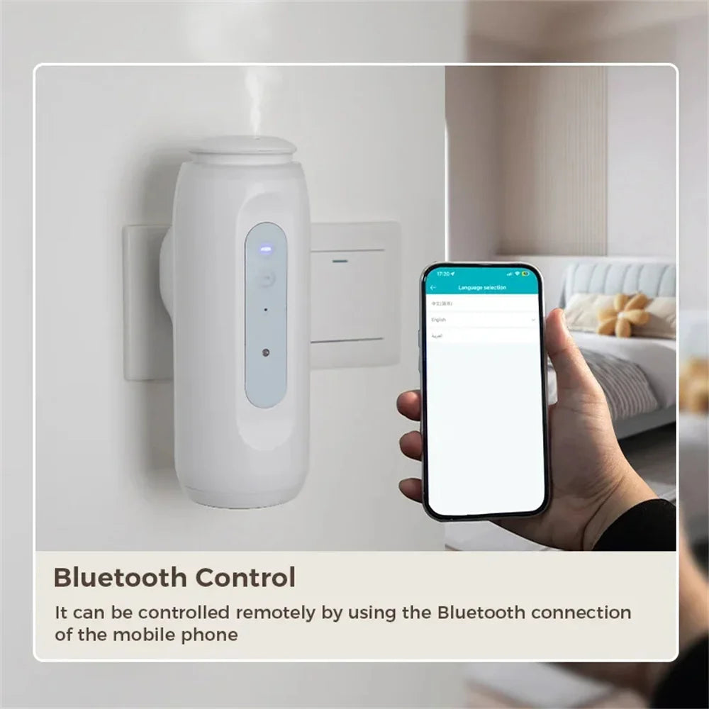 Wall Plug Aroma Diffuser Smart Fragrance Diffuser For Home Smell Distributor Air Freshener Automatic Spray Perfume Diffuser