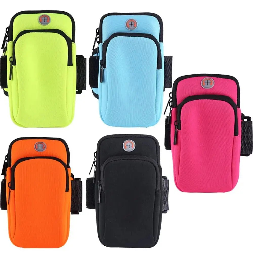 Durable Neoprene Sports Armband Phone Case Breathable Mesh Waterproof Arm Bags Black Blue Green Running Accessories Universal
