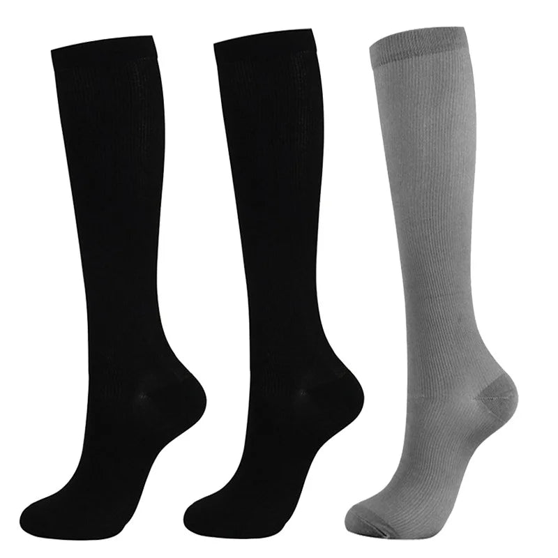 Compression Socks Running Football Sports Medical Nursing Socks for Flight Travel Pregnancy Edema Diabetes Varicose Veins Socks