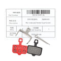 Original Front Rear Brake Pad For Segway GT1 GT2 Electric Scooter Skateboard Wheel Disc Brake Pads Accessories Parts