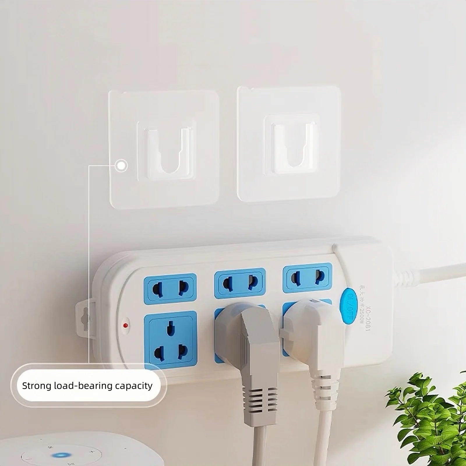 Double-Sided Adhesive Wall Hook Strong Traceless Hook Self Adhesive Invisible Hooks Kitchen Bedroom Organizer 1/5/10/20 Pairs