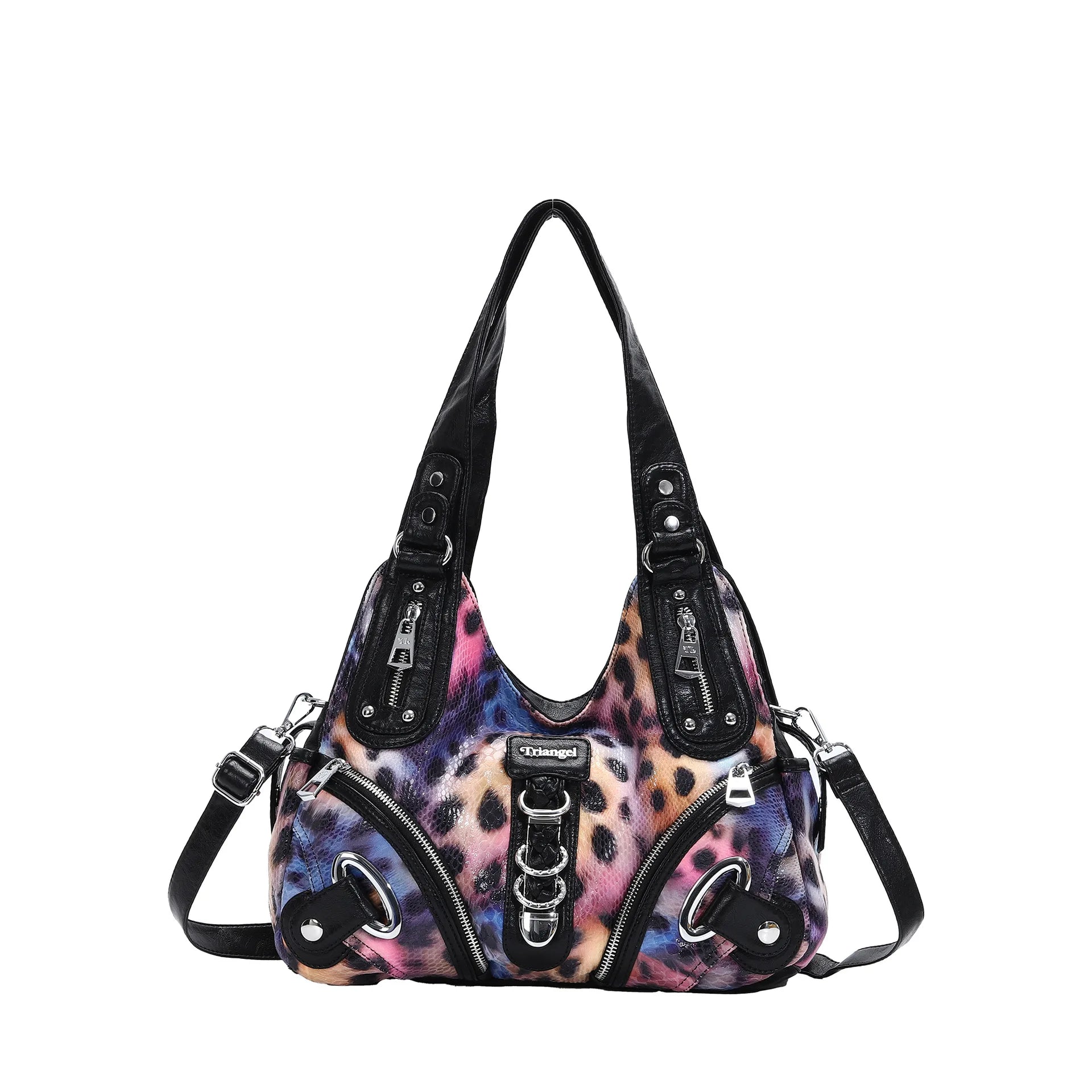 Women Handbags Fashion Leopard Shoulder Bag Large Tote Top-handle Shopping Pack Multifunctional Satchel Lady Hobos Big Purse