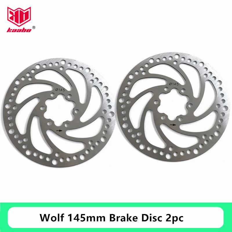Original 145mm 160mm Brake Disc for Kaabo Wolf Warrior Wolf X/11 Wolf King GT Pro Smart Electric Scooter  145mm/160mm Disc Brake
