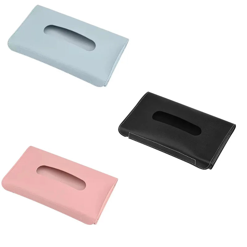 1 Pcs Car Tissue Box Towel Sets Car Sun Visor Tissue Box Holder Auto Interior Storage Decoration for BMW Car Accessories