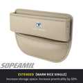 Car Leather Seat Multifunctional Water Cup Holder Storage Box Gap Storage Case Tesla Model 3 Model Y Model S Model X Cybertruck