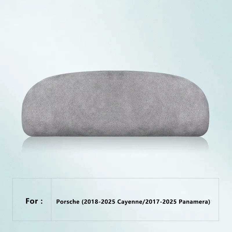 For Porsche Macan Panamera Premium 2014-2025 Suede Car Glasses Case Sunglasses Sun Glasses Storage RackHolder Protective cover