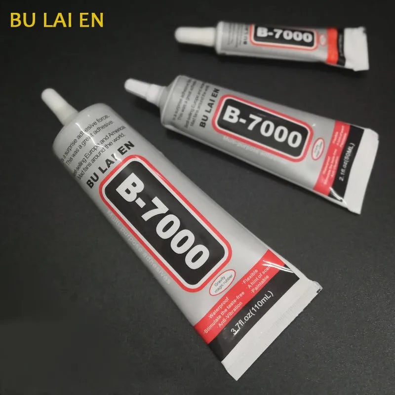 B7000 50ml Multipurpose Industrial Adhesive DIY Rhinestone Jewelry Crafts Phone Case Repair Touch Screen Glass Liquid Super Glue