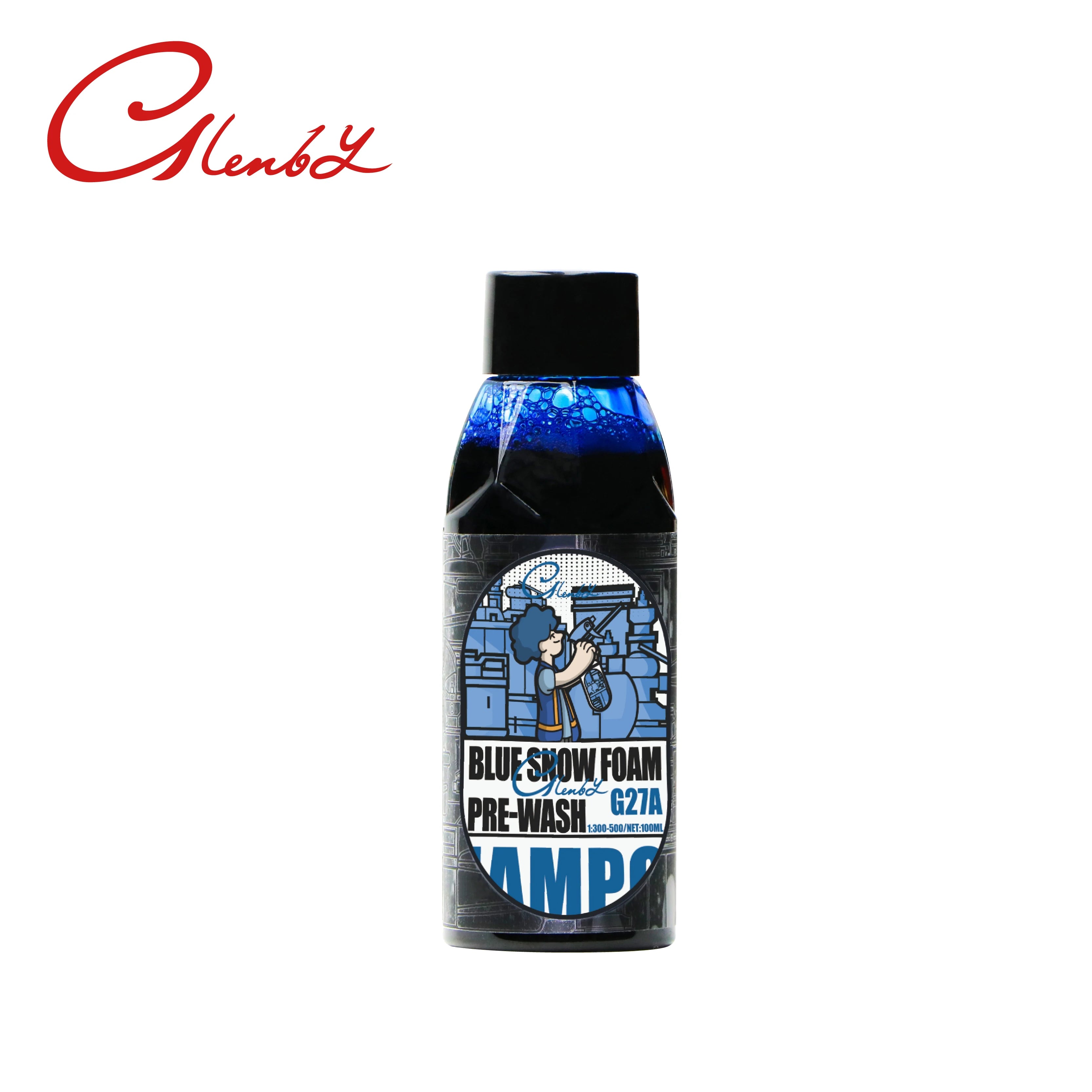 Car Wash Color Foam High Foaming Shampoo Blue Foaming Car Wash Soap Auto Wash Shampoo Works with Foam Cannons,Foam Guns