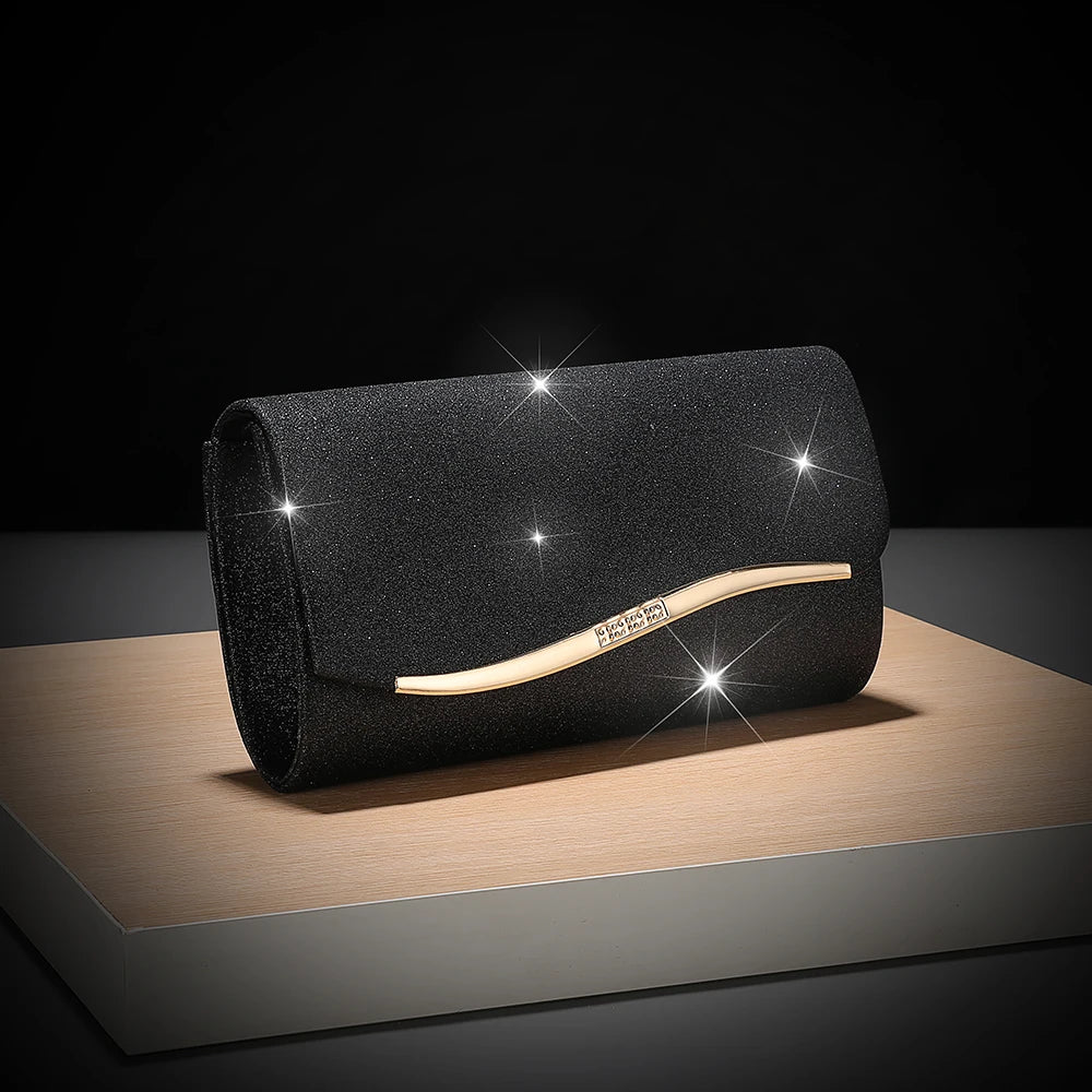 New style stretch handbag - elegant designer evening bag versatile for wedding banquets and parties suitable for formal gowns