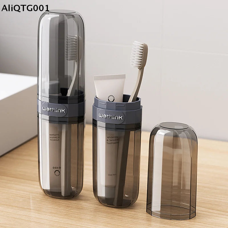 Portable Toothbrush Storage Box, Mouthwash Cup, Toothpaste Storage Box, Toiletry Set, Travel Supplies